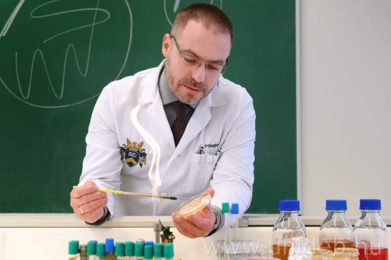 Biotechnology students